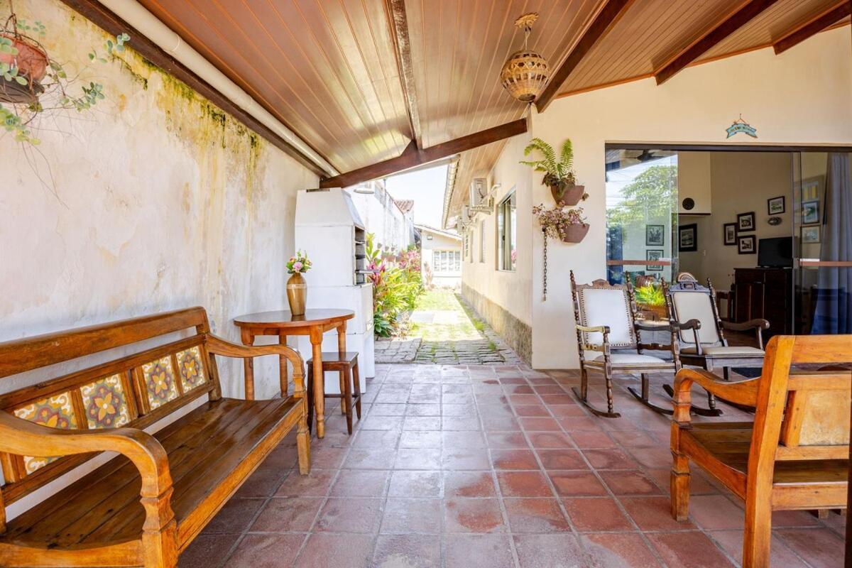 Ubatuba Casa Frente Mar Villa Eksteriør billede